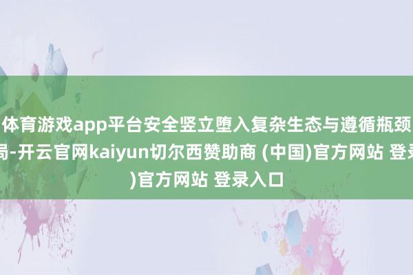 体育游戏app平台安全竖立堕入复杂生态与遵循瓶颈的困局-开云官网kaiyun切尔西赞助商 (中国)官方网站 登录入口