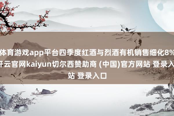 体育游戏app平台四季度红酒与烈酒有机销售细化8%-开云官网kaiyun切尔西赞助商 (中国)官方网站 登录入口